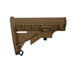 AR-15 Collapsible Standard Version Stock Body-Mil Spec- Cerakote Burnt Bronze 